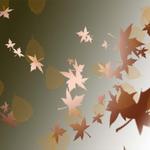 Floating Leaves Brown